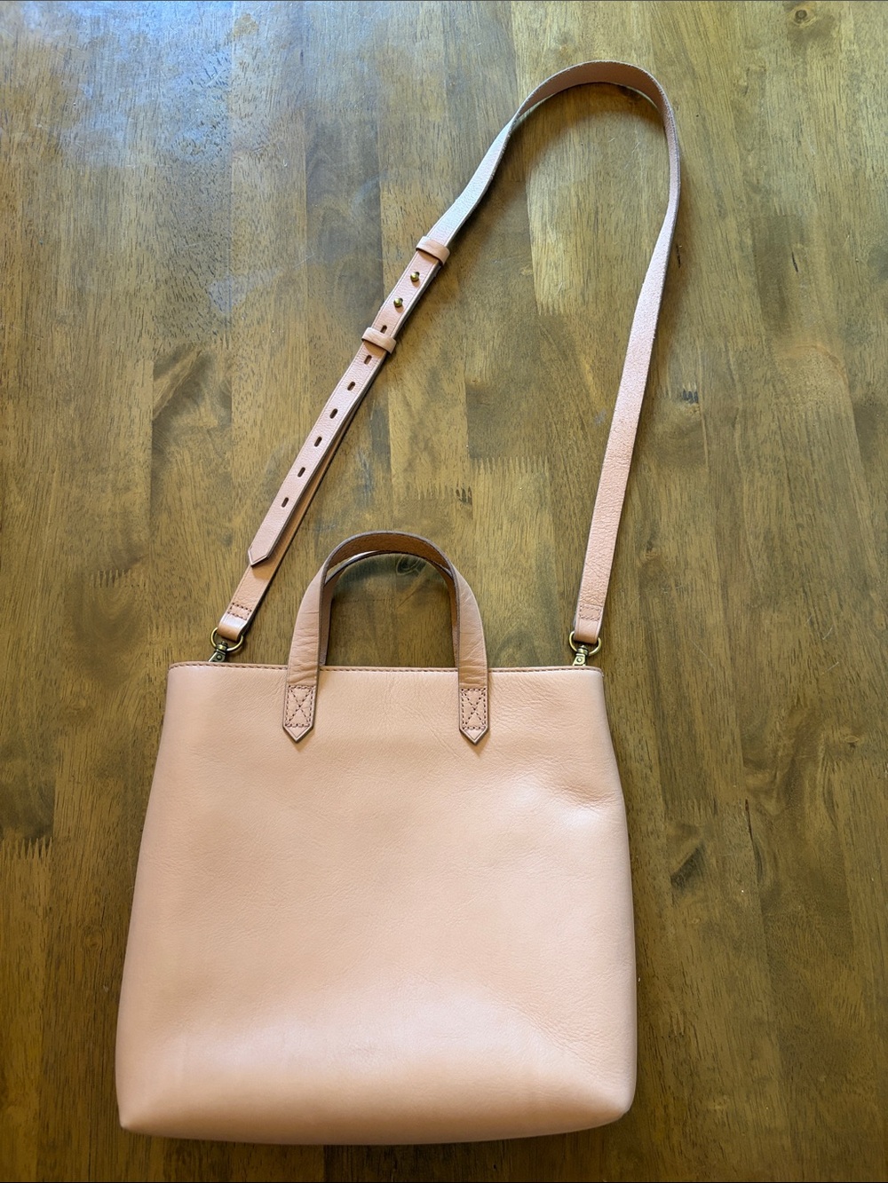 Madewell Leather Shoulder Tote